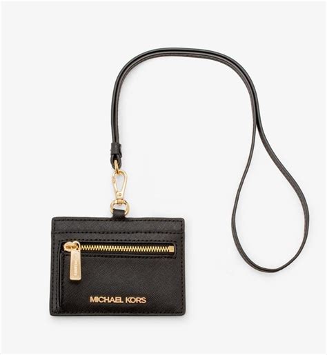 michael kors badge|Michael Kors lanyard bag.